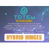 Totem Hybrid Hinges - Standard (20PCS)