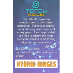 Totem Hybrid Hinges - Small (20pcs)